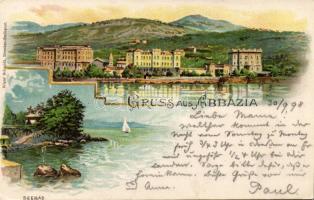 1898 Abbazia Litho