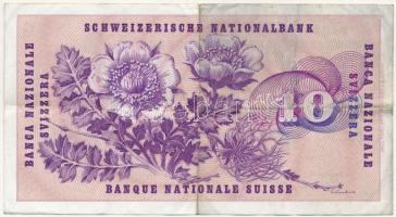 Svájc 1972. 10Fr T:III
Switzerland 1972. 10 Francs C:F