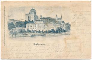 1904 Esztergom, Bazilika (ázott / wet damage)