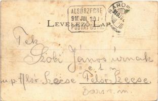 1910 Sárospatak, Rákóczi vár. Trócsányi B. kiadása (r)