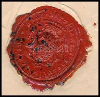 1847 Hainer Ignác (?-?), gróf Batthány Kázmér (1807-1854) magántitkárának saját kézzel írt levele, c...