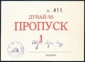 Czinege Lajos (1824-1998) hadseregtábornok nyomtatott aláírása kártyán