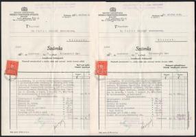 1930-1933 Temetkezéssel kapcsolatos számlák, iratok, összesen 17 db