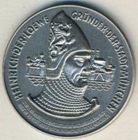 NSZK DN "Oroszlán Henrik" ffém emlékérem T:1