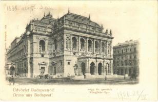 1900 Budapest VI. Magyar királyi operaház (fl)