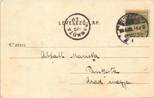 1903 Budapest V. Grand Hotel Hungária szálloda, rakpart. Divald Károly 636. sz. (EK)