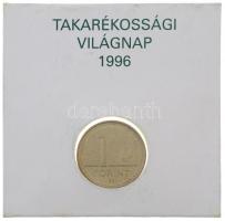 1994. 1Ft OTP Bank - Takarékossági Világnap papírtokban T:1- Adamo F6.4