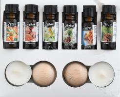 Aromaterápiás készlet illóolajokkal