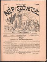 1897 A Népszovetség c. poliikai hetolap I. pvf 17. száma