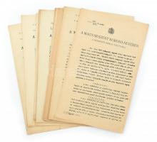 1923-1931 A Budapesti Királyi Ítélőtábla 20 db bírósági ítélete