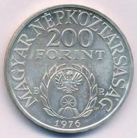 1976. 200Ft Ag "II. Rákóczi Ferenc" T:BU 
Adamo EM48