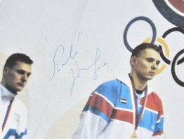 1988 Olimpiai bajnokok poszteralbuma bennen Darnaiy Tamás és Szabó József aláírásaival