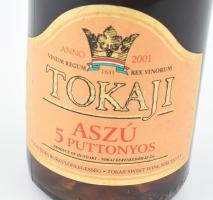 2001 5 puttonyos Tokaji Aszú, Tokaj Kereskedőház Zrt., 0,5 l