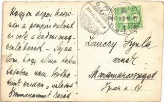 1913 Budapest, Topolyai kertrészlet. photo (EK)