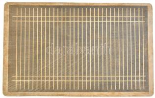 Turcsány speciál alétlap, aláíráshoz, vonalazáshoz, rajz vagy hangjegy íráshoz, Turcsány Rotary rekl...