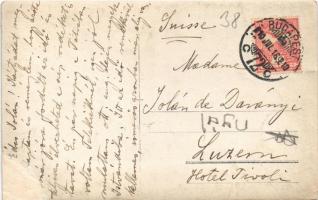 1910 Budapest (?), högy automobillal. photo (r)