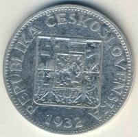 Csehszlovákia 1932. 10K Ag T:3