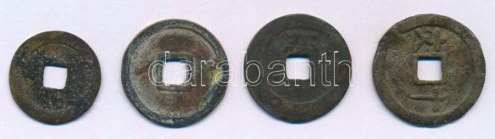 Vietnám 1802-1888. Dong (4xklf) T:2-
Vietnam 1802-1888. Dong (4xklf) C:VF