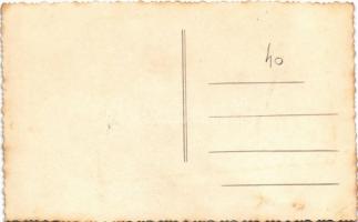 1940 Tata, M. kir. tatai 11. honvéd kieg. parancsnokság / WWII Hungarian military, group of soldiers...