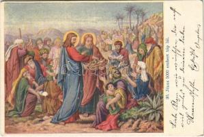 1903 Jézus 5000 embert táplál / Jesus feeds 5000 people (EK)