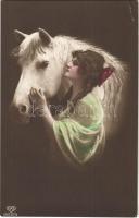 Lady with horse (EK)