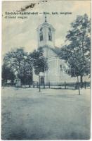 1922 Apátfalva (Csanád), Római katolikus templom. Fogyasztási Szövetkezet kiadása (EB)