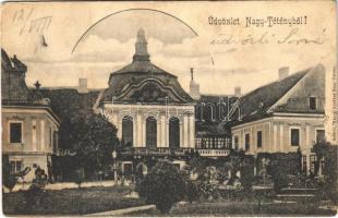1903 Budapest XXII. Nagytétény, Löwy-féle uradalmi kastély. Szakál Károly kiadása (r)