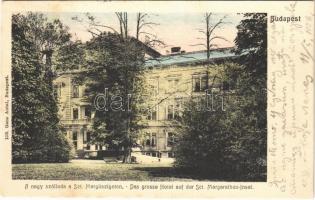 1906 Budapest XIII. Margitsziget, Nagyszálloda. Ganz Antal 103. sz. (r)