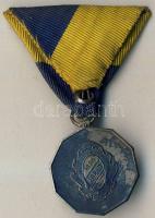 1898. "Árpád Kerékpár Kör" Ag díjérem 13g, szalaggal T:2/3