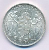 1939. 5P Ag "Horthy balra" T:1-
Adamo P8.2