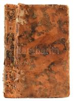 Élite de Poesies fugitives. London, 1769. 269p. Korabeli, sérült egészbőr kötésben / in damaged leather binding