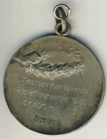 1930. "Atlétikai verseny-Szolnok" ffém díjérem T:2