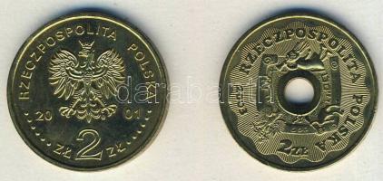 Lengyelország 2001. 2Zl "Kolednicy" + 2003. 2Zl "Gyermekek" T:BU