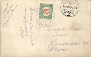 1917 Osztrák-magyar katona / WWI Austro-Hungarian K.u.K. military, soldier. photo (fa)