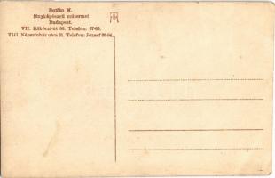 Boy in soldier's uniform. Botfán M. (Budapest) photo (vágott / cut)