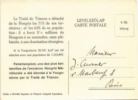 Fehértemplom, Ung. Weisskirchen, Bela Crkva; Városháza. Kiadja a Délvidéki Egyetemi és Főiskolai Hal...