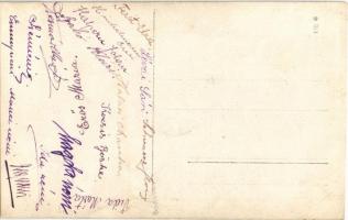 1900-1925 Aréna úti polgári leányiskola és női ipari tanfolyam zászlója / Hungarian girls' scho...