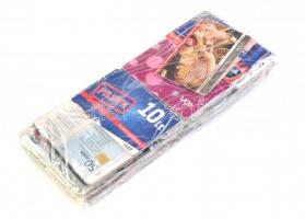 120 db vegyes magyar és külföldi telefonkártya, közte barangoló és feltöltőkártyák, benne kis példányszámú darabok és dátumváltozatok