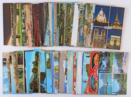 Kb. 150 db MODERN külföldi város képeslap / Cca. 150 modern town-view postcards from all over the world