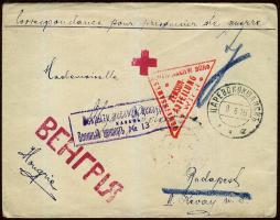 1916. Hadifogolylevél a carevokosaiszki hadifogolytáborból