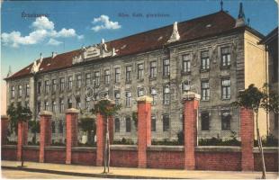 1915 Érsekújvár, Nové Zamky; Közs. Katolikus gimnázium / grammar school