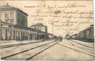 1916 Érsekújvár, Nové Zamky; vasútállomás / railway station (r)