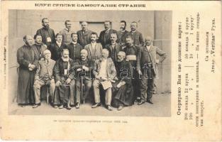 Árpatarló, Ruma; A Szerb Független Párt tagjai 1902-ben / members of the Serbian Independent Party (Rb)