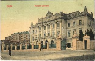 1908 Fiume, Rijeka; Palazzo Governo / government palace. W. L. 1219. (r)