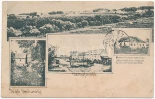 1911 Szerémszolnok, Szolnokpuszta, Puszta-Szolnok, Zarkovac (Ruma); gőzmalom, malom / Bachmühle, Dampfmühle / steam mill (r)