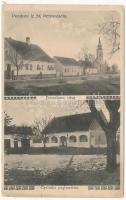 1911 Staro Petrovo Selo, Pravoslavna crkva, Opcinsko poglavarstvo / Ortodox templom, önkormányzat / Orthodox church, municipal government (EM)