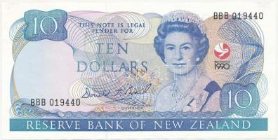 Új-Zéland 1990. 10$ T:I New Zealand 1990. 10 Dollars C:UNC Krause P#176