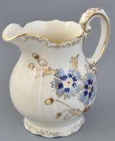 Zsolnay búzavirág mintás 6 személyes mokkás készlet. Kézzel festett, jelzett, hibátlan, eredeti dísz...