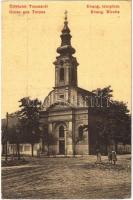 1910 Torzsa, Torschau, Savino Selo; Evangélikus templom. W. L. 2013. / Evang. Kirche / Lutheran church (EK)