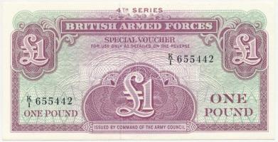 Nagy-Britannia / Katonai kiadás 1962. 1Ł 4. sorozat T:I United Kingdom / British Armed Forces 1962. 1 Pound 4th series C:UNC Krause #M36